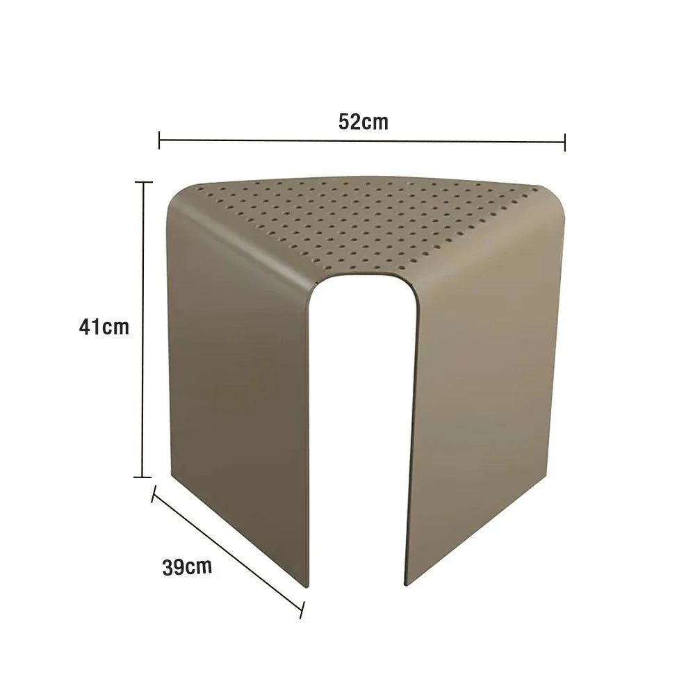 SOLARA Outdoor Alloy Design Corrosion-Resistant, - Chair Aluminum-Magnesium Durable - Khaki