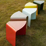 SOLARA Outdoor Aluminum-Magnesium - Alloy Chair Red