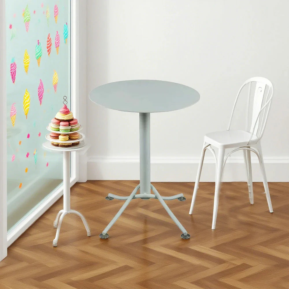 SOLARA Outdoor Aluminum Alloy Table - Magnesium Blue