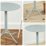 SOLARA Outdoor Aluminum Alloy Table - Magnesium Blue