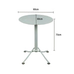 SOLARA Outdoor Aluminum Alloy Table - Magnesium Blue