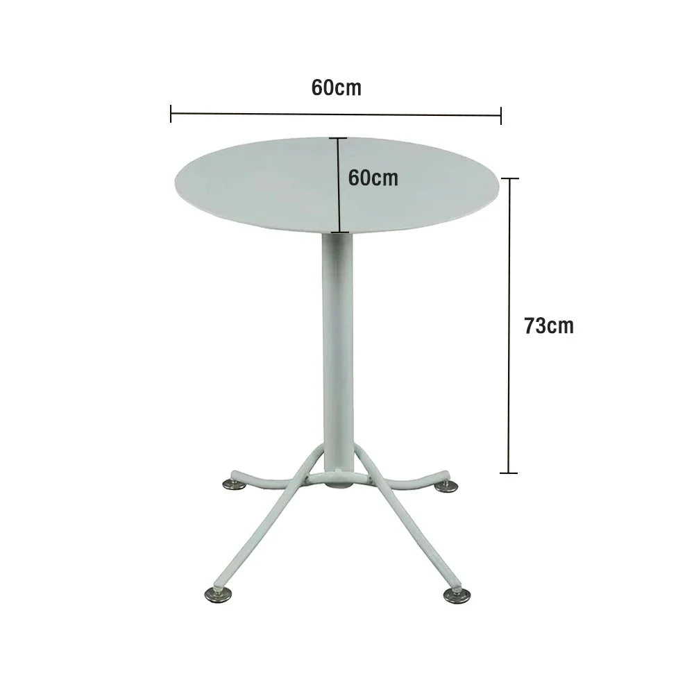 SOLARA Outdoor Aluminum Alloy Table - Magnesium Blue