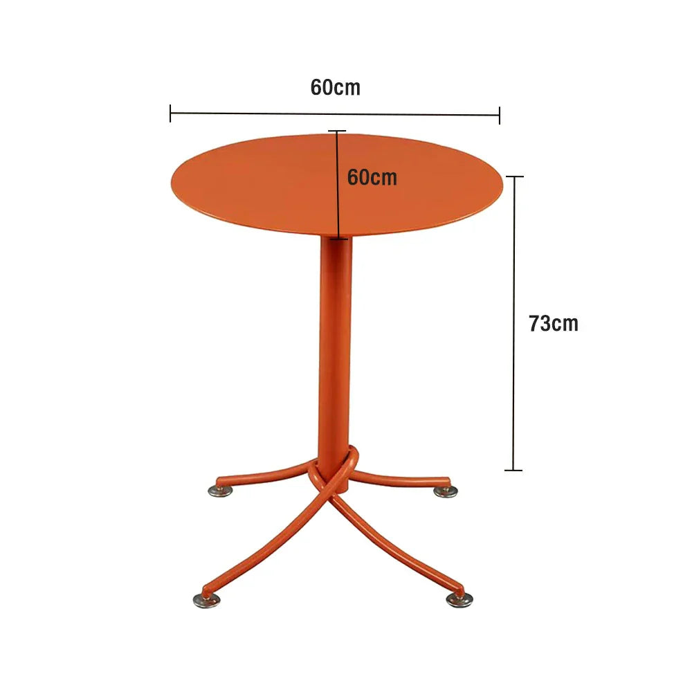 SOLARA Outdoor - Alloy Aluminum - Magnesium Table Red
