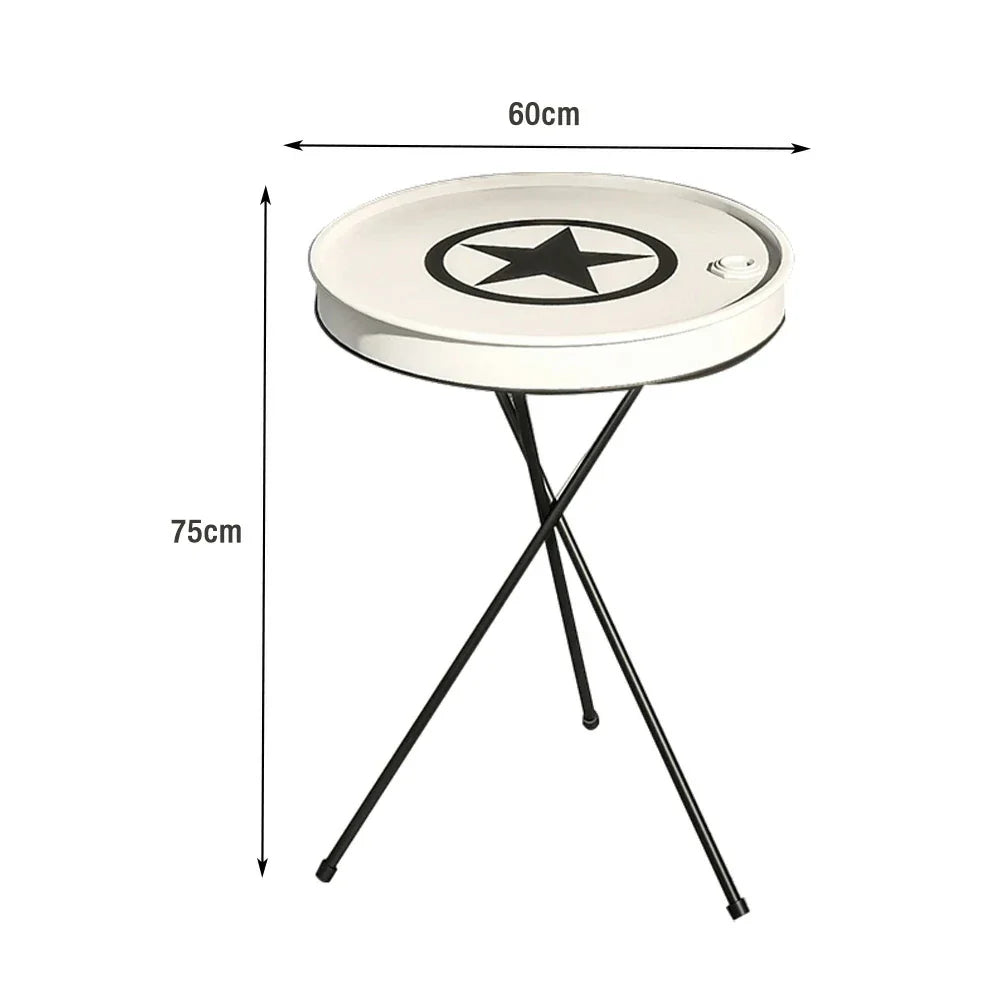 SOLARA Outdoor and Table Rust-Resistant Non-Slip Easy-to-Clean Pads, Foot Comfortable Baked - Design Finish, White