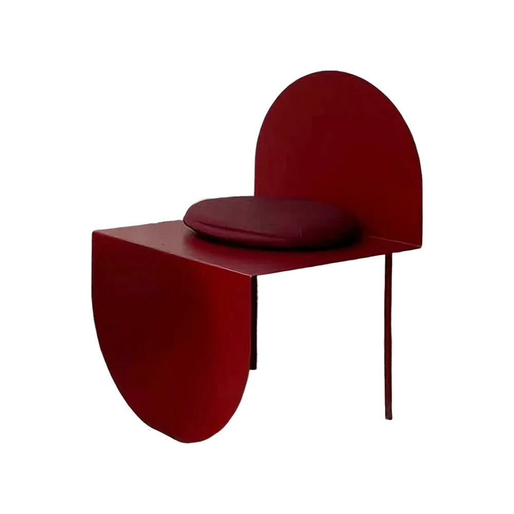 SOLARA Outdoor - Durable Alloy and Chairs Aluminum Rust-Resistant Table Red