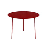 SOLARA Outdoor - Durable Alloy and Chairs Aluminum Rust-Resistant Table Red