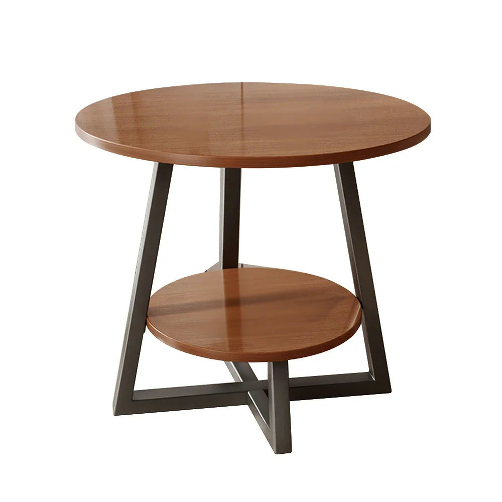 SOLARA Side Table, Marble Golden Walnut Frame Modern with Top, Luxury Design
