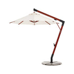 SOLARA Outdoor Patio Umbrella - 250/300cm Round Cantilever (Standard), Reinforced 8-Rib Design, Adjustable Arm, Sun & Rain Protection - Beige
