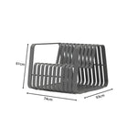 SOLARA Outdoor Lounge Chair with Full Aluminium Frame for Patio Garden Balcony Hotel Relaxing Space - Grey