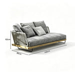 SOLARA Nordic Outdoor 2-Seater Left Corner Sofa Ash Wood Frame Handwoven Rattan for Patio Balcony Garden - Natural