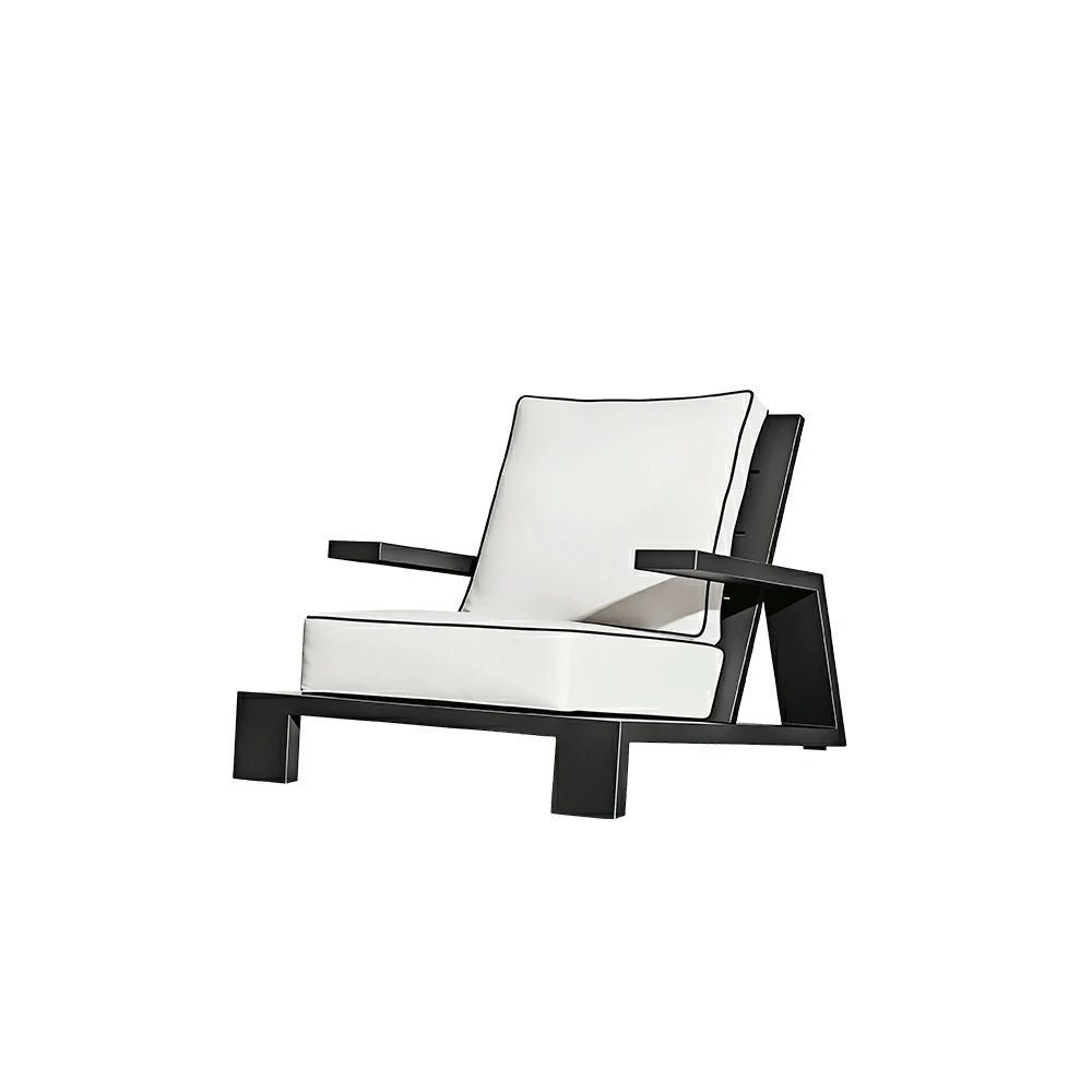 SOLARA Danton Outdoor Lounge Sofa Aluminium Alloy Frame Water Repellent Cushions for Patio Balcony and Garden