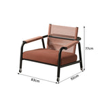 SOLARA Outdoor Rope Sofa Waterproof Fabric Thickened Aluminium Frame for Courtyard Patio Garden and Leisure Space