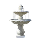 SOLARA Natural Sandstone Outdoor Fountain Natural Sandstone Texture Hand-Polished Finish Peaceful Water Feature