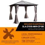 Installation Service For : SLA-ZY010-AWN-CP-BK