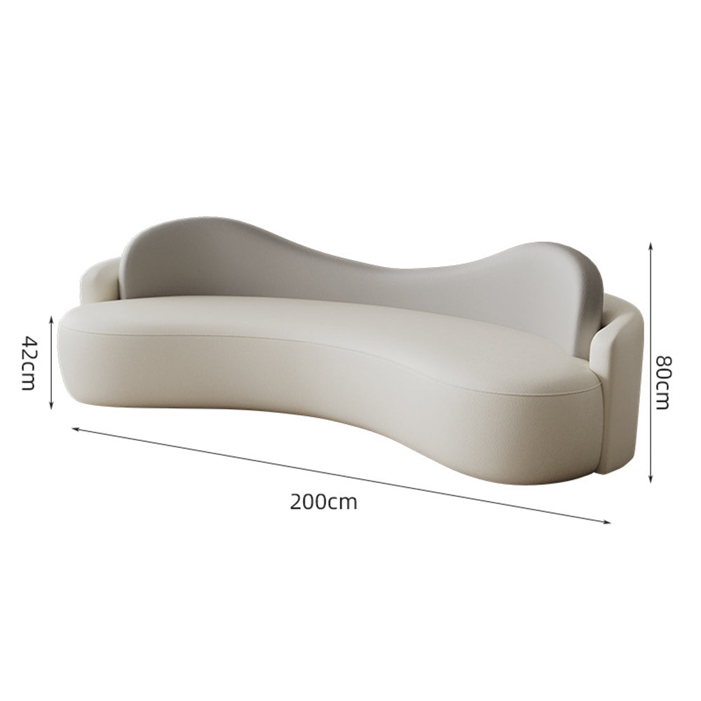 LIVARA 0.7m/1.7m/2m/2.6m Solid With Sofa/Chair Length Wood Frame