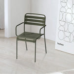 SOLARA Green Metal for Construction or Indoor Durable Outdoor Chair Iron Use