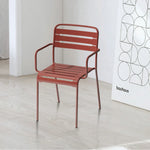 SOLARA Orange Indoor Outdoor or Chair Construction Metal for Iron Durable Use