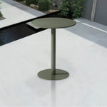 SOLARA Round - Weather-Resistant Patio for Construction, Iron or Durable Green Table Metal Garden Wrought Use