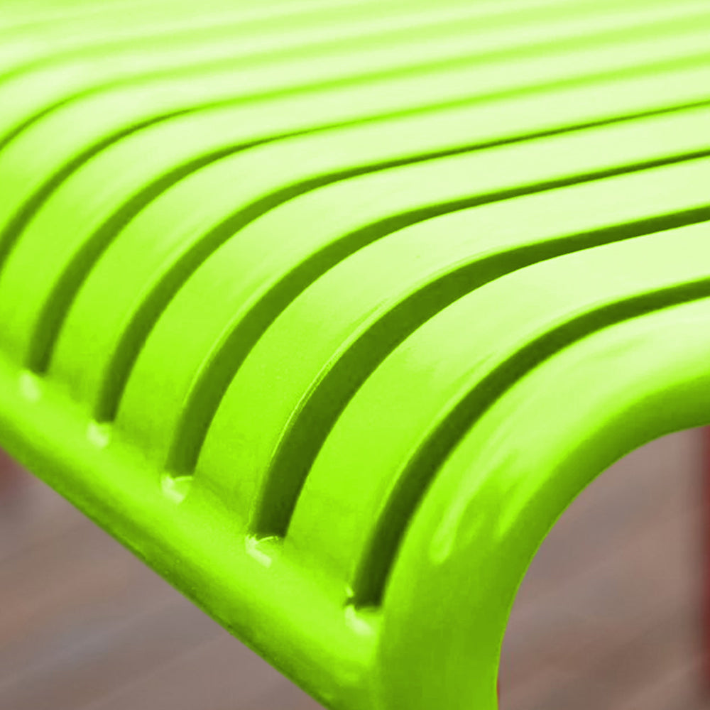 SOLARA Outdoor Table 70/120/140/180cm Dining Iron Wrought - Light Green