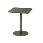 SOLARA 60/70/120/160cm Table, Balcony, Durable Garden Iron for Build Square Metal Green or Patio, Use