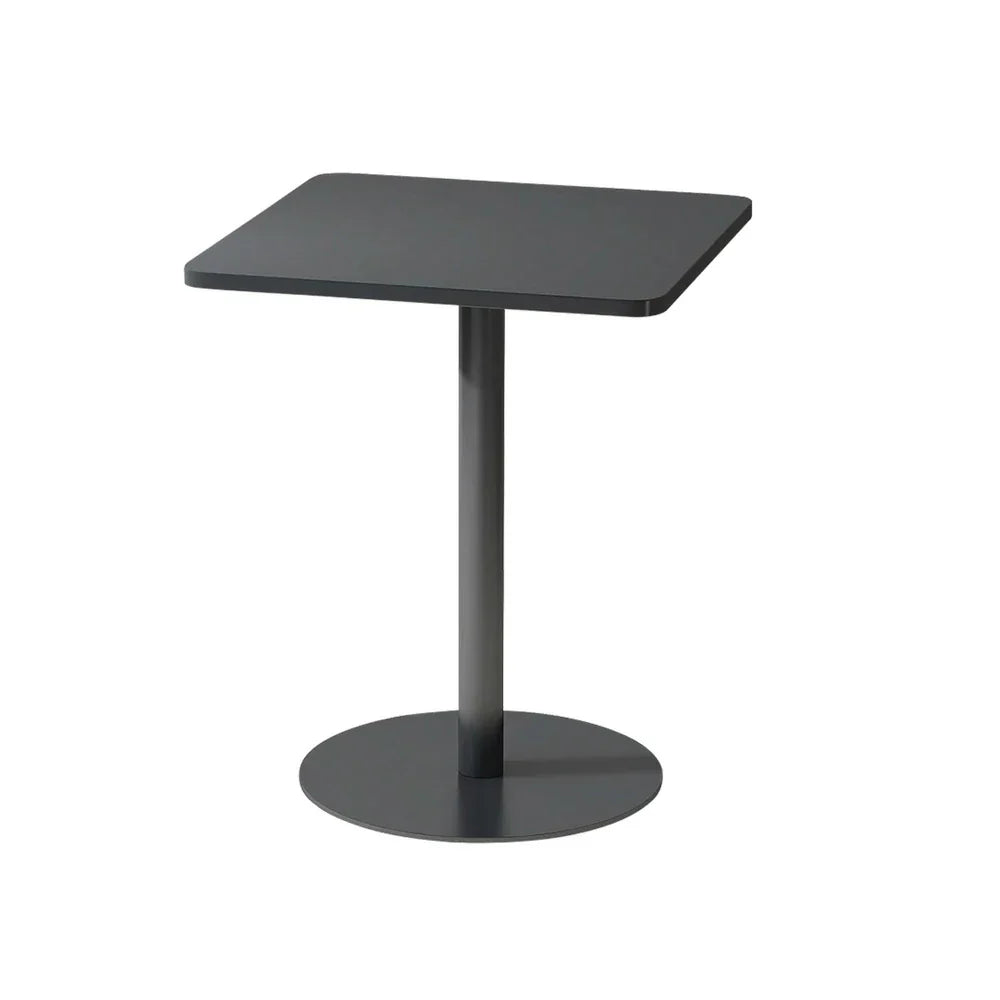 SOLARA 60/70/120/160cm Square Garden Build Gray Metal Durable Patio, Balcony, Table, for Iron or Use