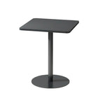 SOLARA 60/70/120/160cm Square Garden Build Gray Metal Durable Patio, Balcony, Table, for Iron or Use