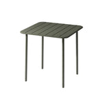 SOLARA 60/70/120/160cm Table, Balcony, Durable Garden Iron for Build Square Metal Green or Patio, Use
