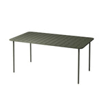 SOLARA 60/70/120/160cm Table, Balcony, Durable Garden Iron for Build Square Metal Green or Patio, Use
