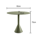 SOLARA 60/70/80/90cm Olive Table Outdoor - Dining Round Green