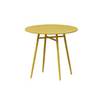 SOLARA Outdoor Sizes - Dining - Iron Wrought 60/70/80cm in Round Table Construction, Available Yellow