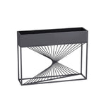 SOLARA ZFL Minimalist Modular 100cm Planter Style For FunctionSaving Black/Gold/White Outdoor Metal Partition With Use