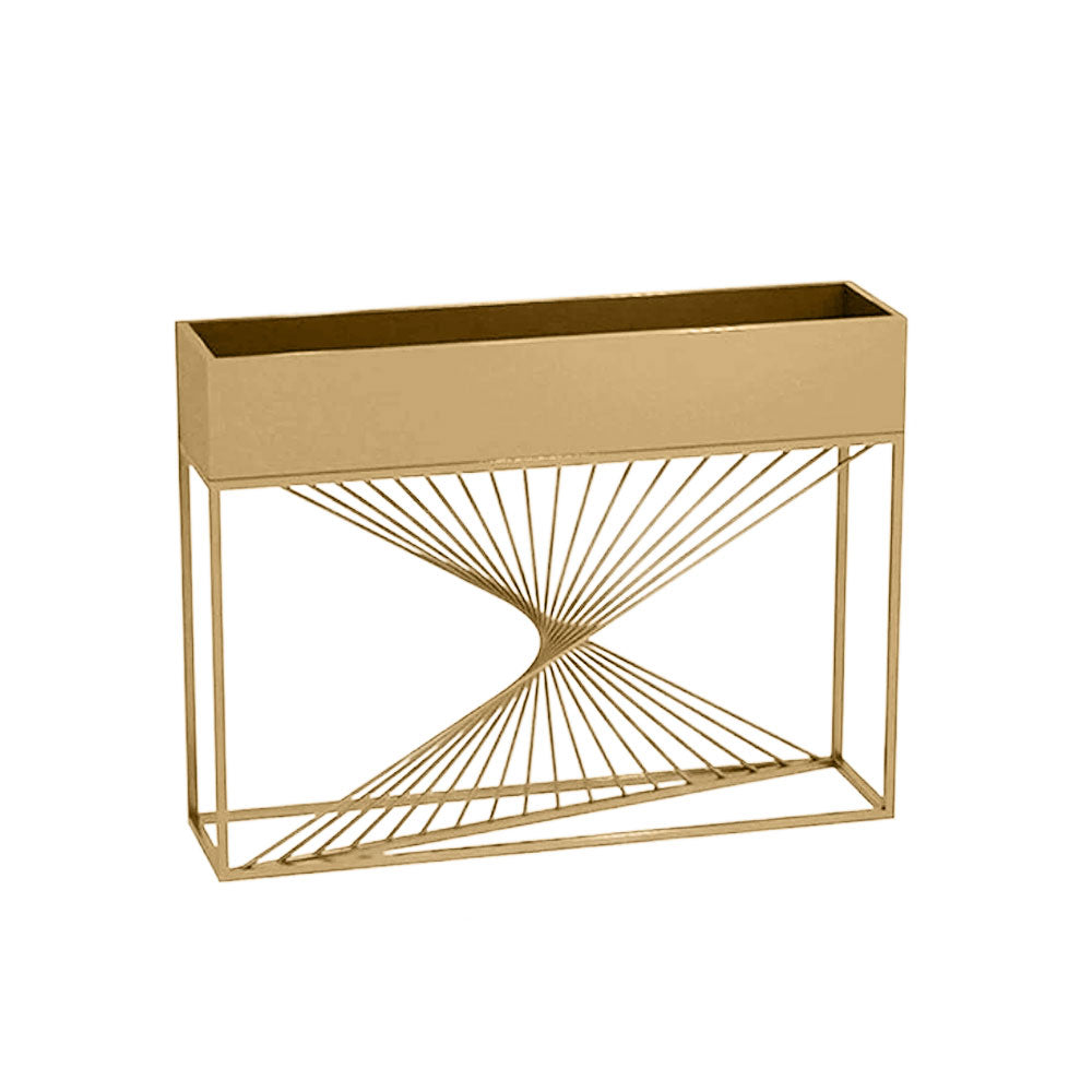 SOLARA ZFL Minimalist Modular 100cm Planter Style For FunctionSaving Black/Gold/White Outdoor Metal Partition With Use