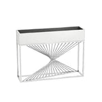 SOLARA ZFL Minimalist Modular 100cm Planter Style For FunctionSaving Black/Gold/White Outdoor Metal Partition With Use