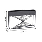 SOLARA ZFL01 Outdoor for Metal Modular Minimalist Partition FunctionSaving 120cm Style Gold/Black/White Planter with Use