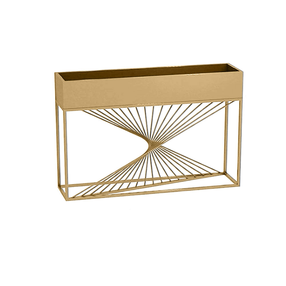 SOLARA ZFL01 Outdoor for Metal Modular Minimalist Partition FunctionSaving 120cm Style Gold/Black/White Planter with Use