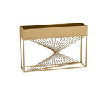 SOLARA ZFL01 Outdoor for Metal Modular Minimalist Partition FunctionSaving 120cm Style Gold/Black/White Planter with Use