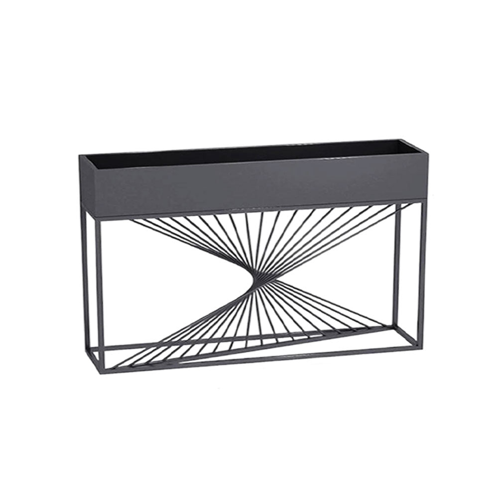 SOLARA ZFL02 Style Planter FunctionSaving Modular Metal Minimalist White/Gold/Black 140cm Partition with for Outdoor Use