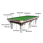 XINGPAI XW117 Chinese 9FT Luxury Slate Table Pool Table