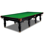 QUESLA 45mm 12FT Table Thickness Luxury - Snooker/Billiard Slate Black&Green