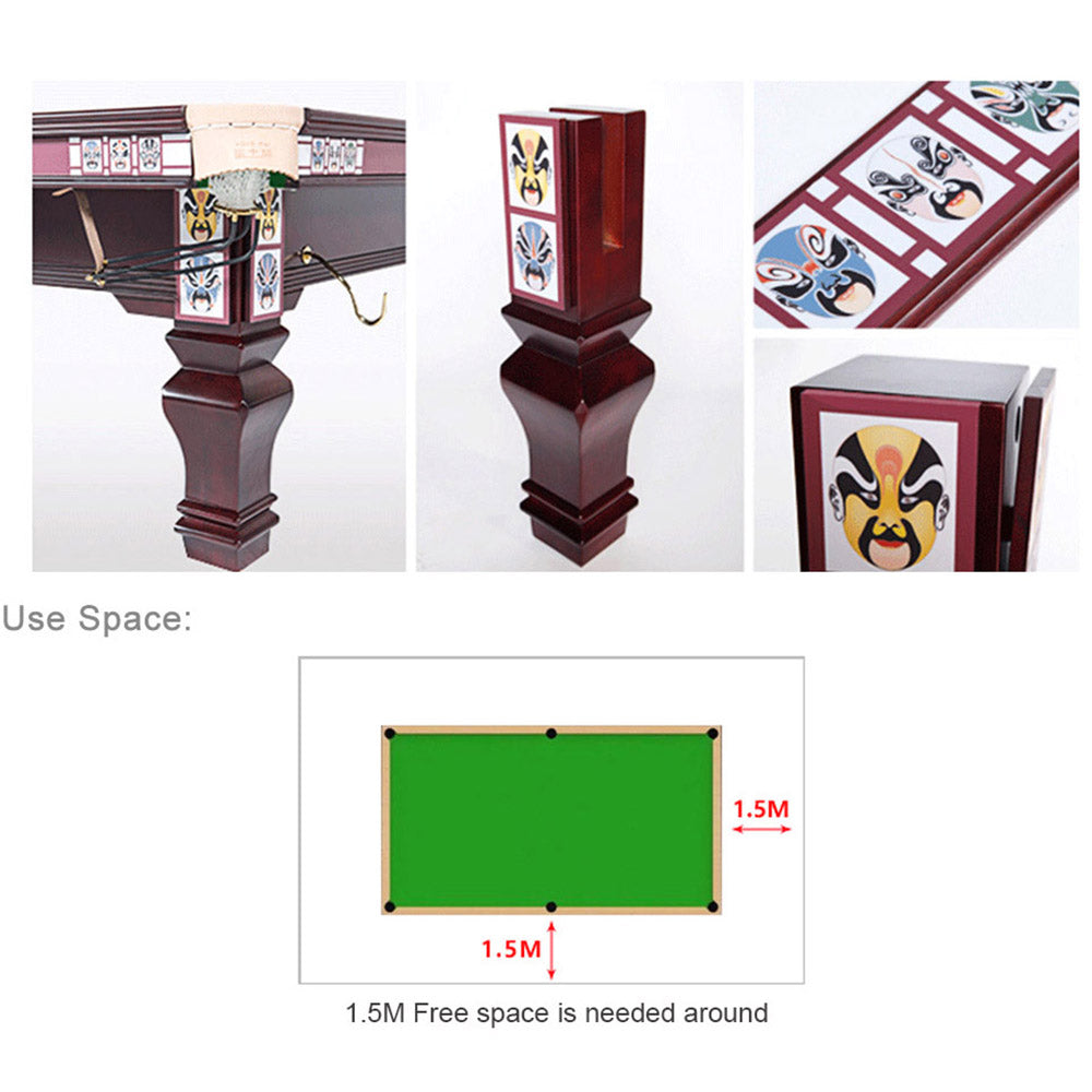 XINGPAI XW105 12FT Element Billiard Snooker Facebook Star British Table Tournament Table