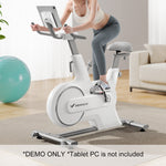 FITPRO MR667 6 Flywheel Bike Spin KG Home Gym - Train White