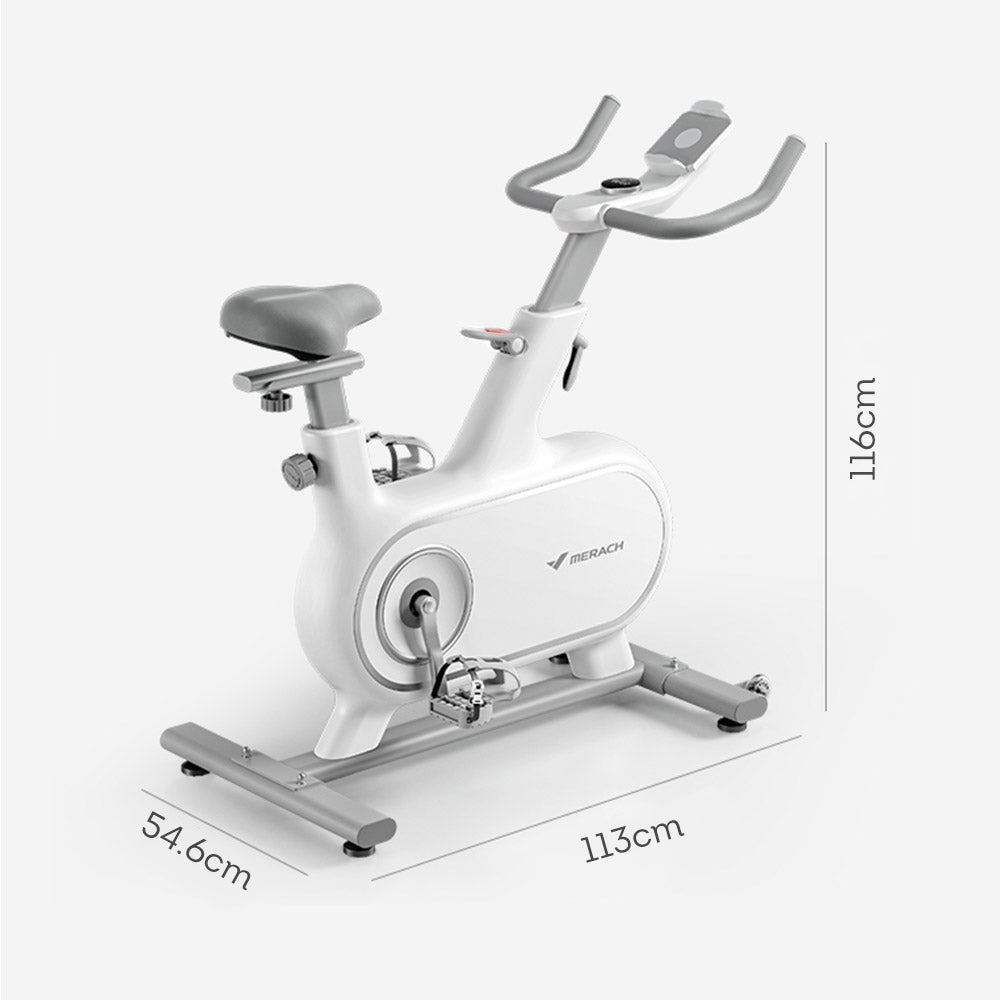 FITPRO MRS06 Gym Home 6KG Bike Spin Flywheel Train - White