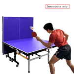DOUBLE FISH Net 201 Table-Bats Tennis Pingpong Play Balls ITTF Blue Foldable Table Indoor 18mm Solo Approve