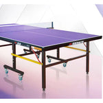 DOUBLE FISH Play Net Balls 18mm Table Tennis 201A Foldable Pingpong ITTF Solo Table-Bats Indoor Indigo Approve