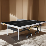DOUBLE FISH Tennis ITTF Table 233 Net Black&Blue Table-Bats 25mm Play Solo Indoor Pingpong Foldable Balls Approve