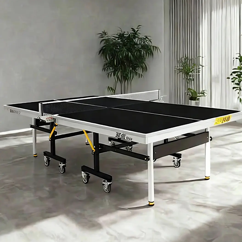 DOUBLE FISH Tennis ITTF Table 233 Net Black&Blue Table-Bats 25mm Play Solo Indoor Pingpong Foldable Balls Approve