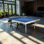 DOUBLE FISH Tennis ITTF Table 233 Net Black&Blue Table-Bats 25mm Play Solo Indoor Pingpong Foldable Balls Approve