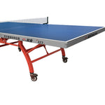 DOUBLE FISH 323 ITTF Approved Ping Pong Table 18mm Indoor Table Tennis Table Red Blue with Net & Paddles