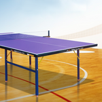 DOUBLE FISH Balls Table Table-Bats Pingpong Indigo Foldable Indoor Tennis ITTF Solo Play Net 15mm 501A Approve