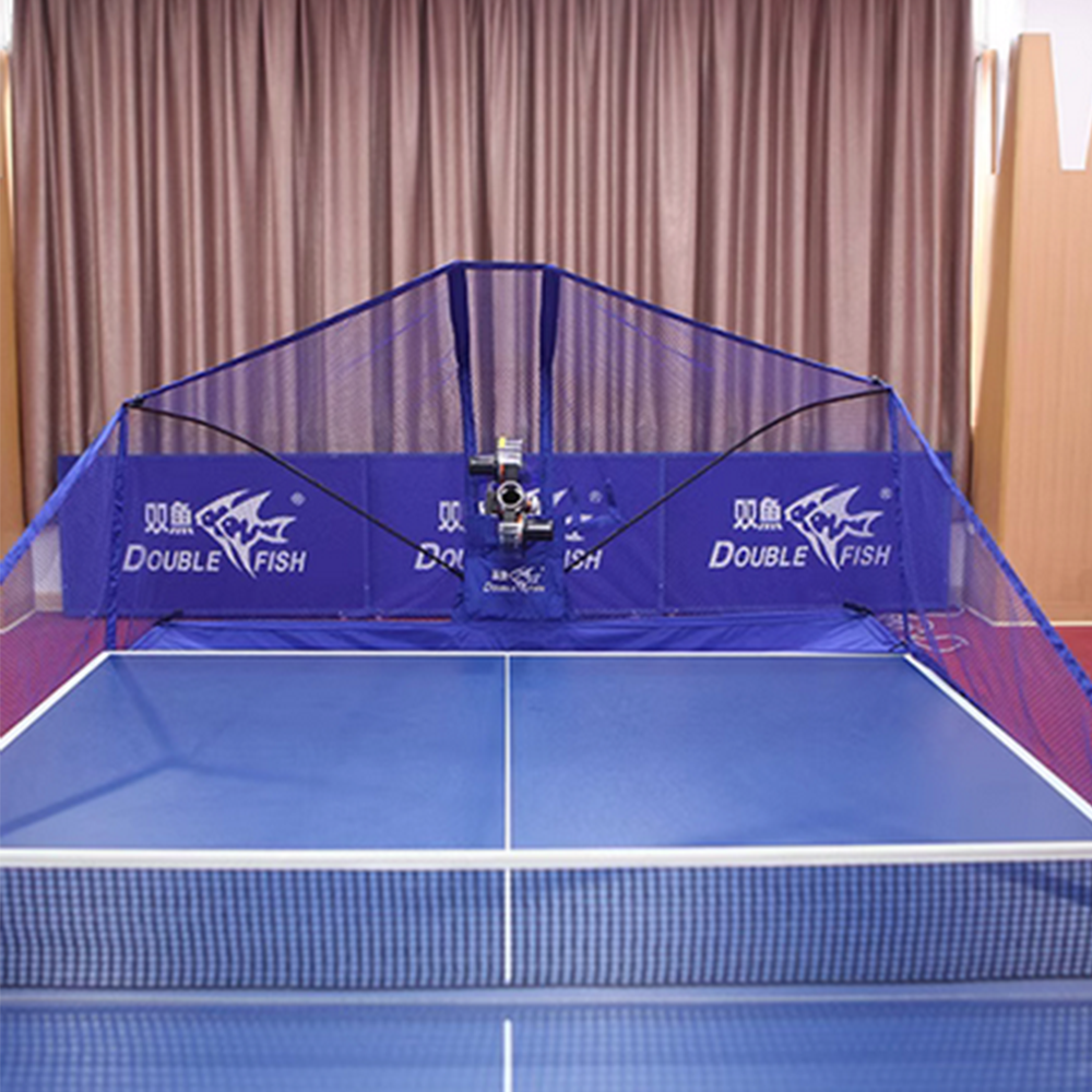 DOUBLE FISH E6 Rotor Tennis Driven Double Table DF Terving Machine-Orange